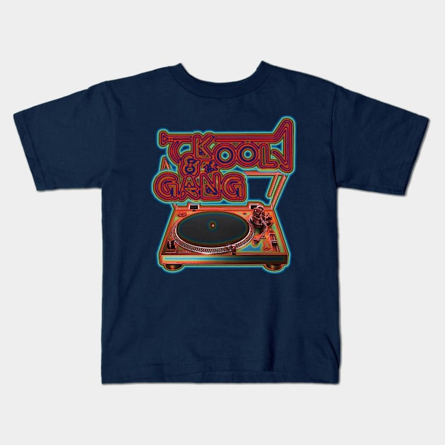 Old School Jammin' Kids T-Shirt by djmrice